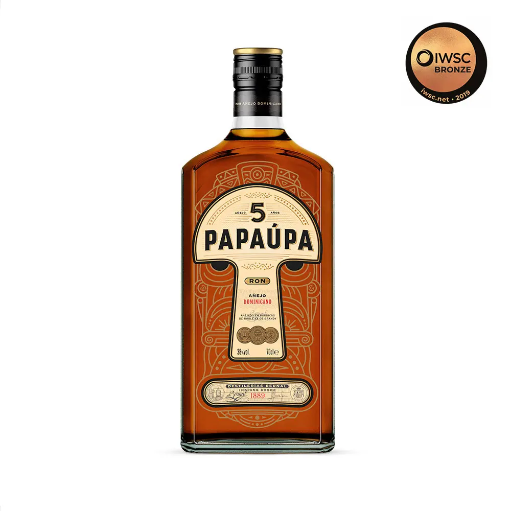 Ron Papaupa Añejo 5 Años 70cl