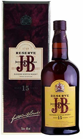 Whisky J&B Reserva 15 Años 70cl