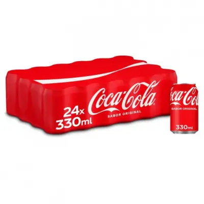 Coca Cola Lata 33cl 24 Unidades